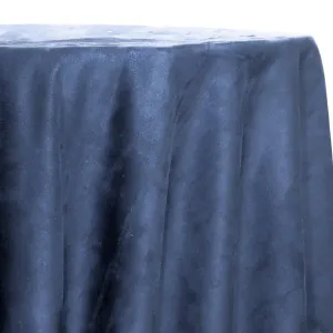 5pcs - Microfiber Suede Table Linen 60"x144" Banquet - Navy