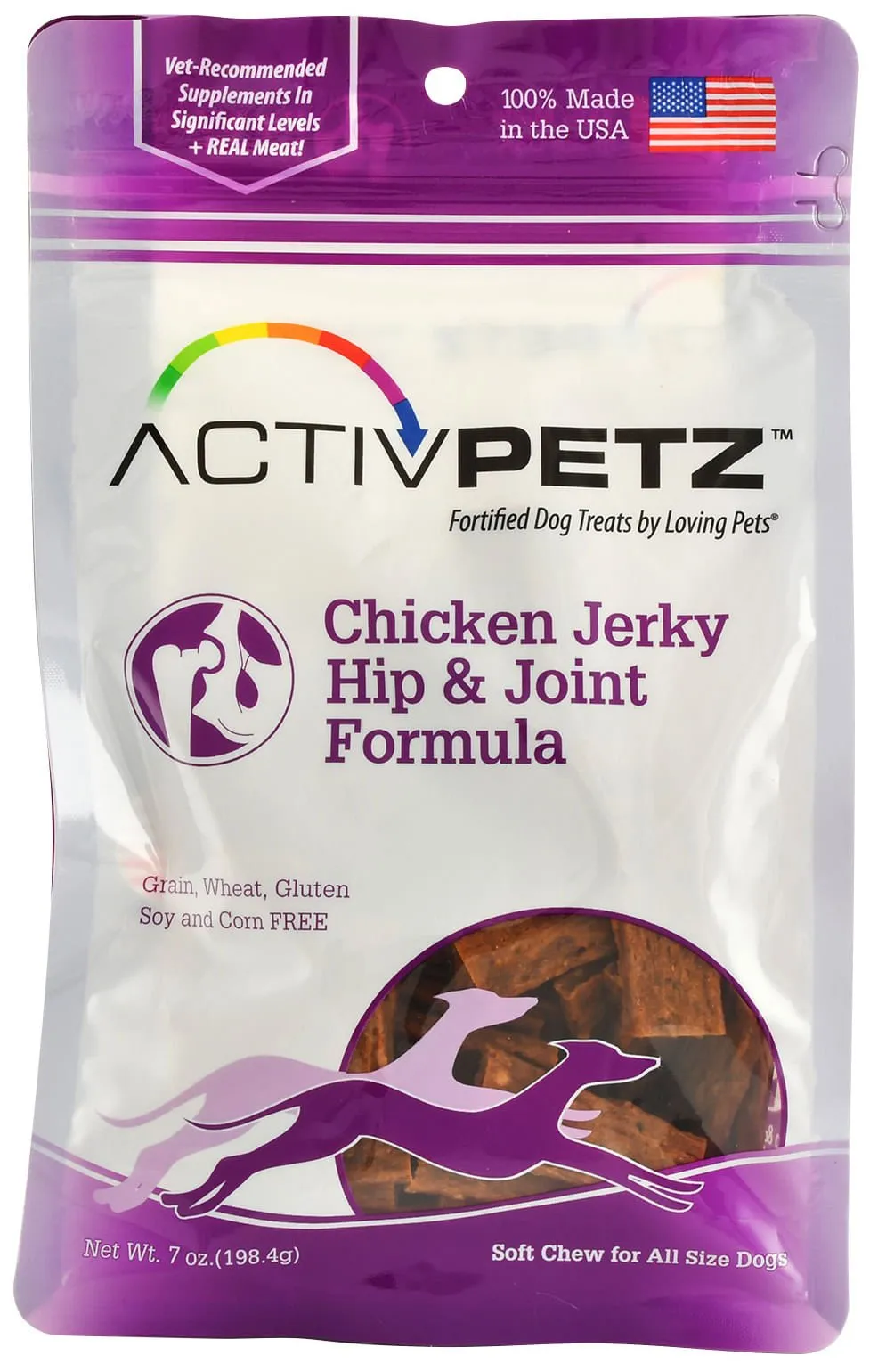 ActivPetz Hip & Joint Jerky Treats, Beef