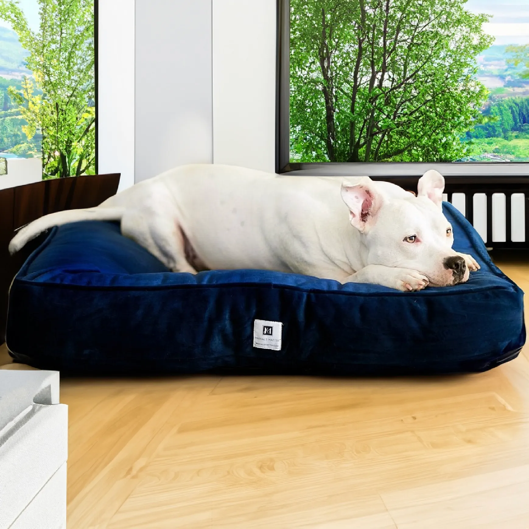 Ali Jewel® Ortho Square™ Companion-Pedic®  Luxury Dog Bed