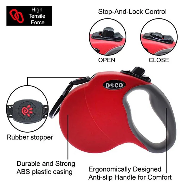 Automatic Extending Nylon Leads