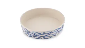Beco Classic Bamboo Gone Fishing Cat Bowl 200ml