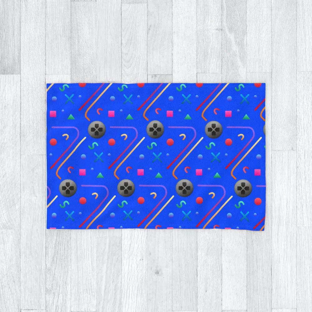 Blanket Throws - Controllerz Blue