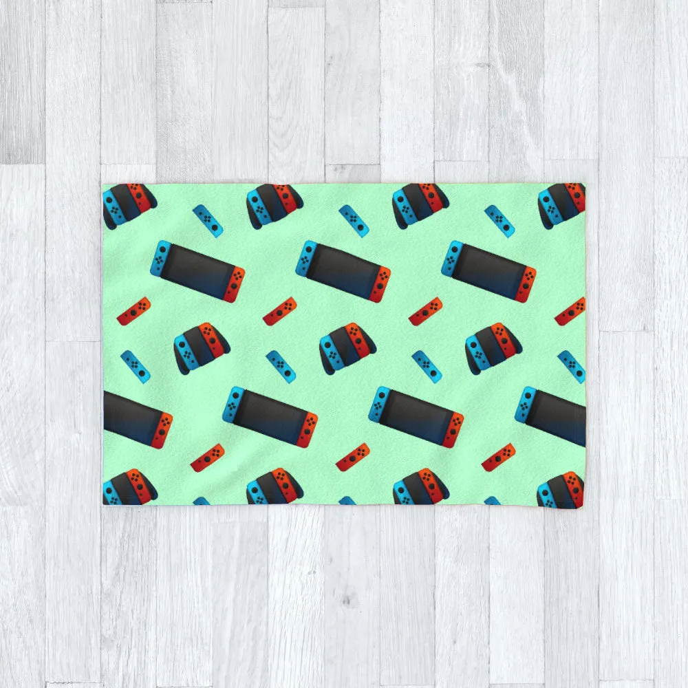 Blanket Throws - Switch Light Green