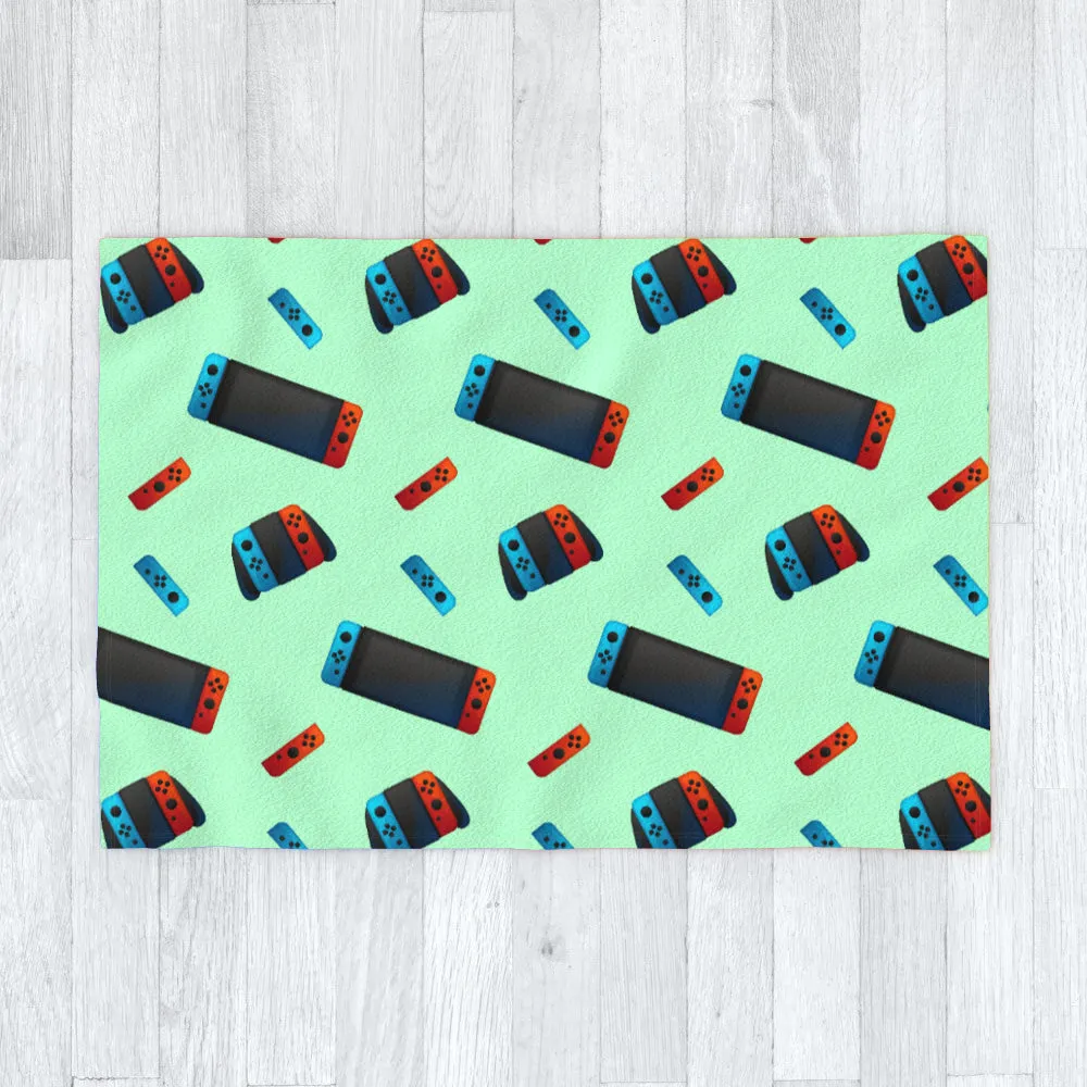 Blanket Throws - Switch Light Green