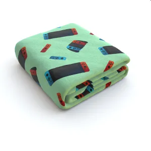 Blanket Throws - Switch Light Green