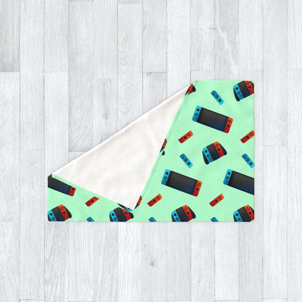 Blanket Throws - Switch Light Green