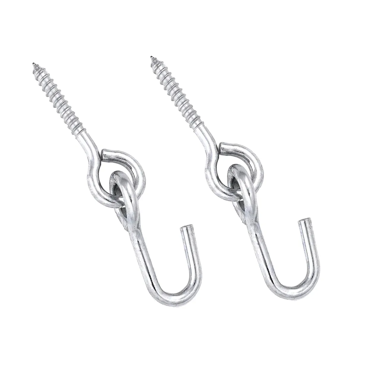 Bliss Hammocks HA-506 Set of 2 Eye Screws W/ Attached Hooks | For Use W/ Hammocks