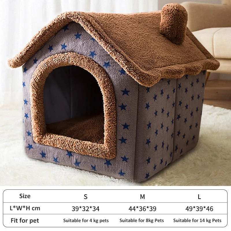 Cat Bed Sleep House Warm Cave