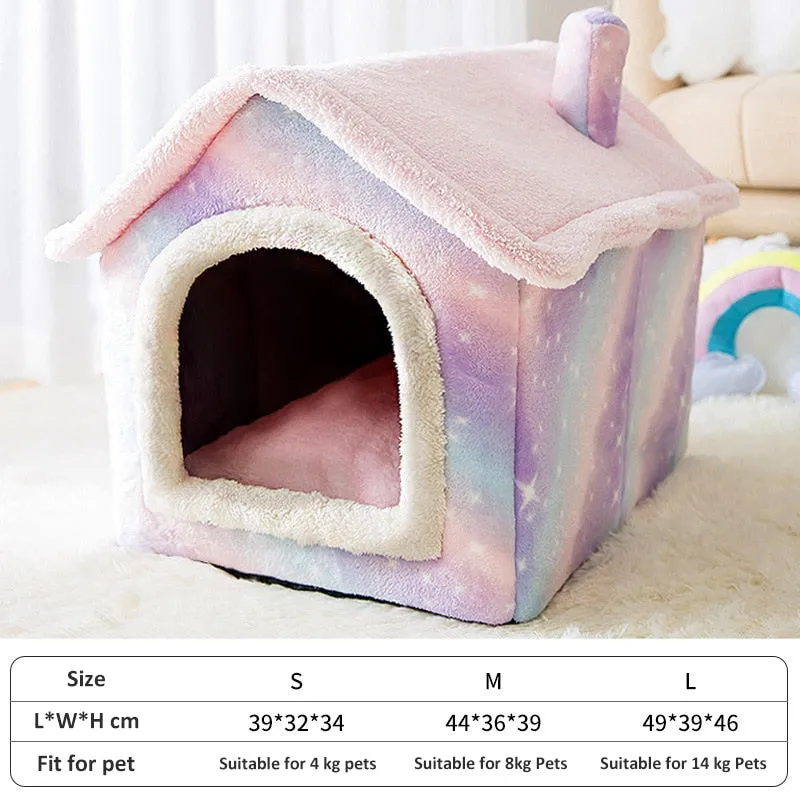 Cat Bed Sleep House Warm Cave