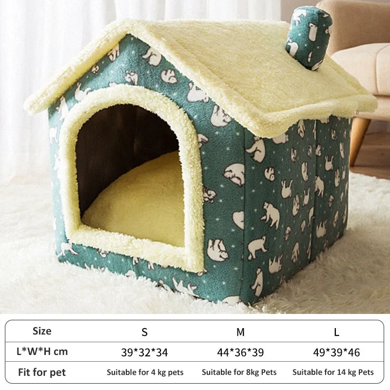Cat Bed Sleep House Warm Cave