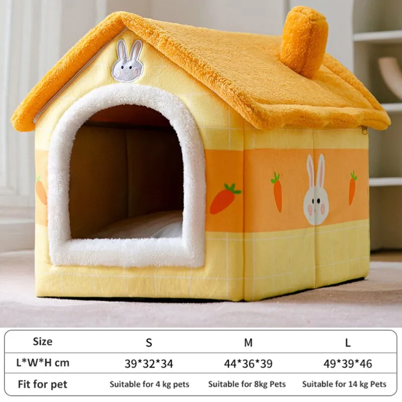 Cat Bed Sleep House Warm Cave