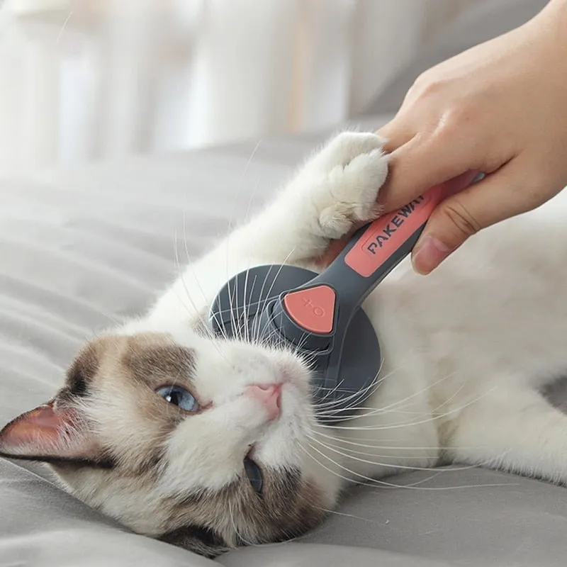 Easy Clean Pet Comb For Cats, Dogs Pet Fur Shedding