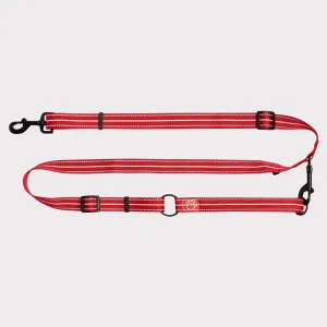 EEZY-6® Reflective Dog Leash | Red