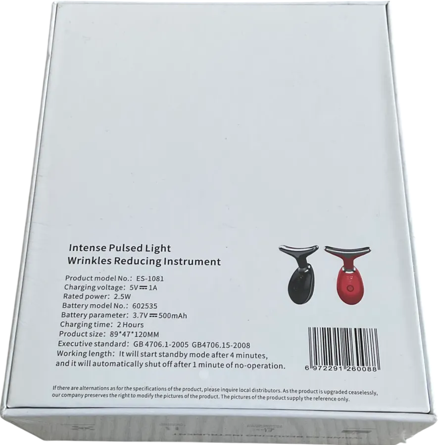 Es-1081 Intense Pulsed Light Wrinkle Reducing Instrument