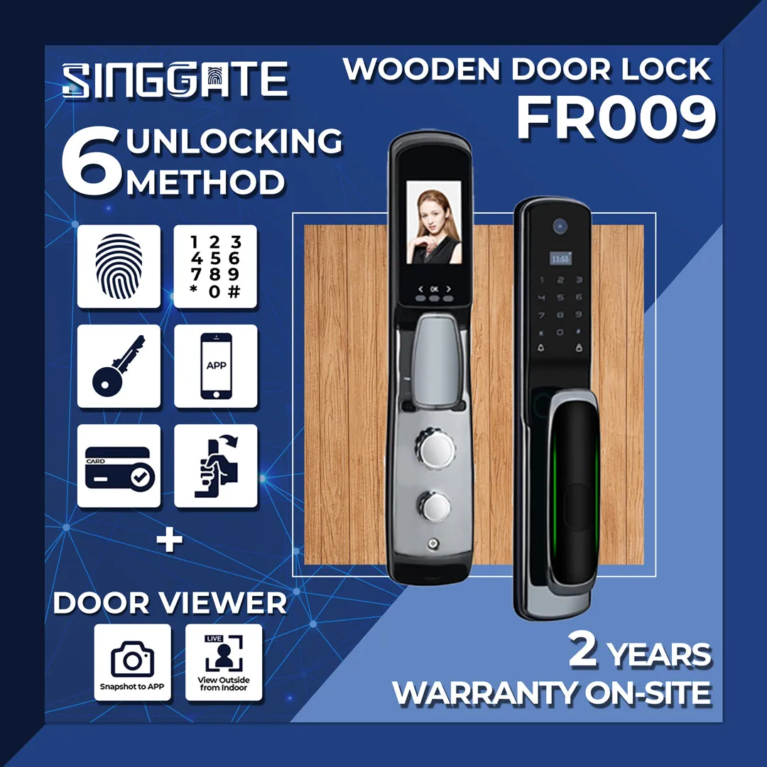 FR009 Door   FM021 Gate Digital Lock Bundle