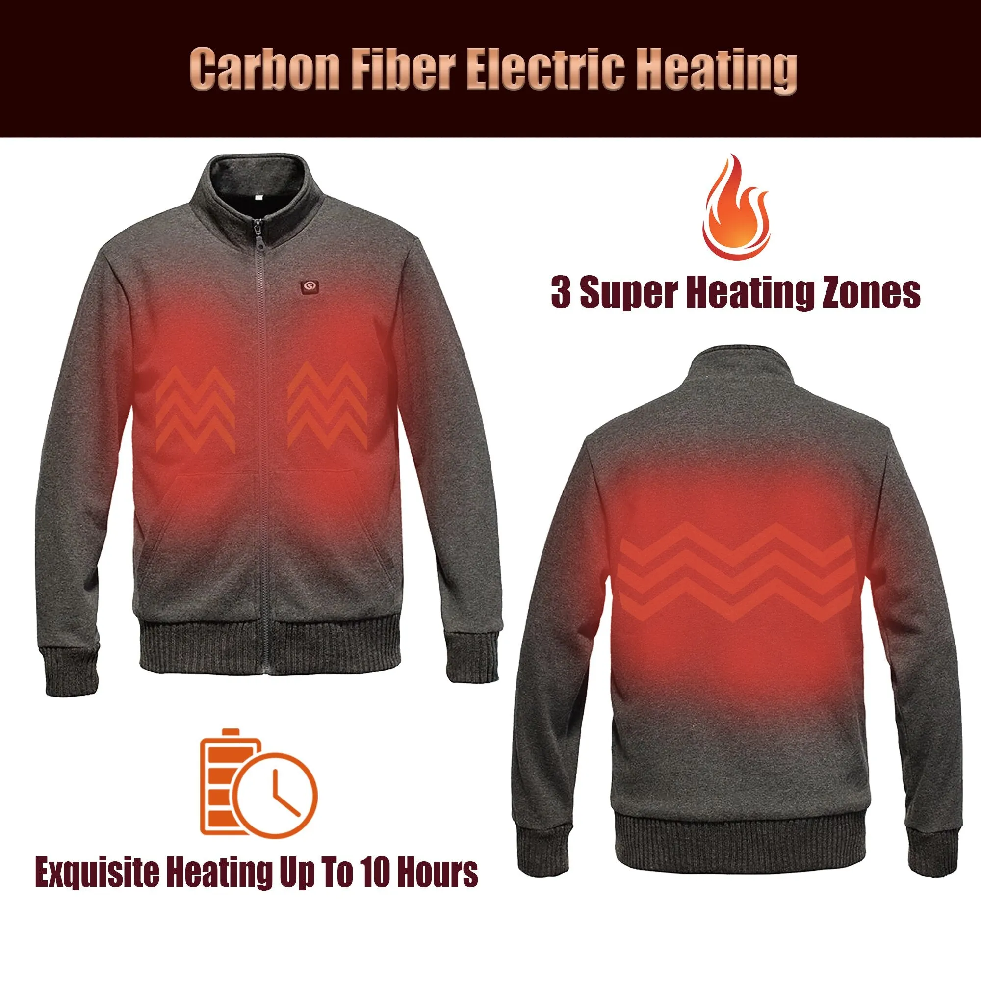 Heated Jacket - Quick Heating for Ultimate Warmth