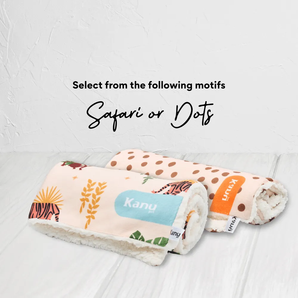 Kanu Pet Dotted Dog Blanket