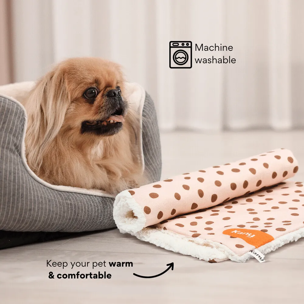 Kanu Pet Dotted Dog Blanket