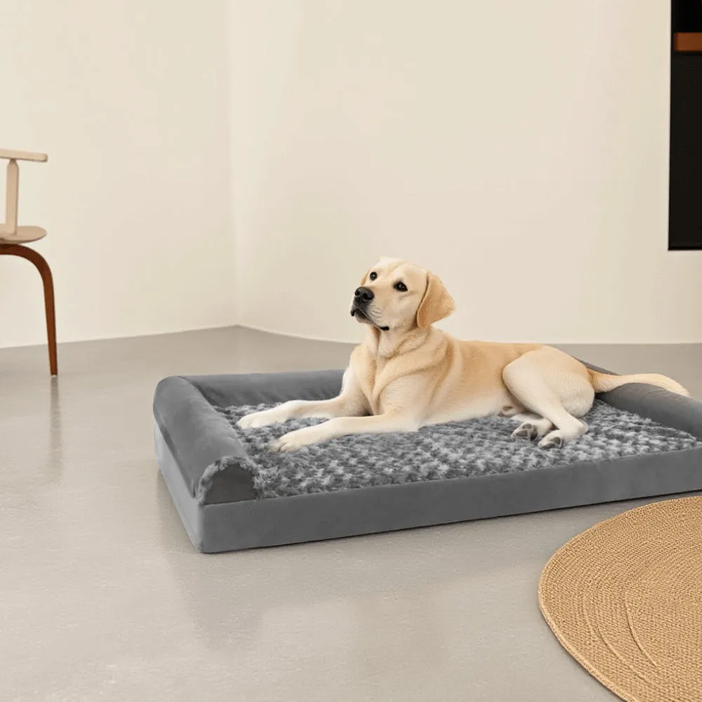 KSIIA Orthopedic Dog Beds Sofa Dog Couch (For UK)