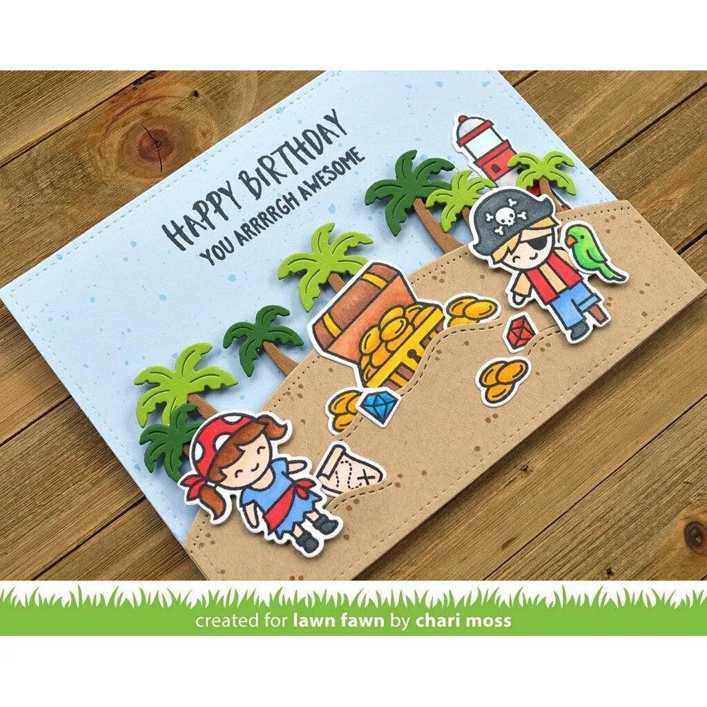 Lawn Fawn - Lawn Cuts - Sandy Beach Accents