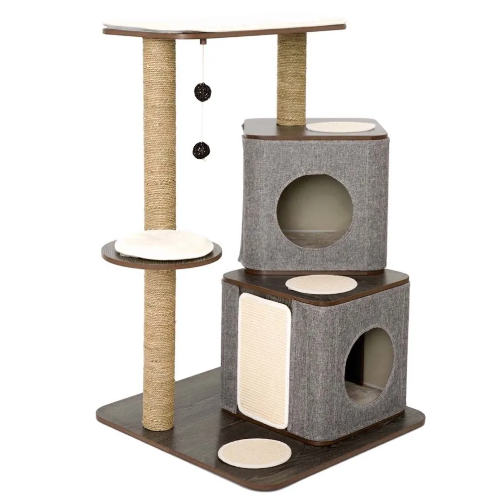 Lulu’s World Lu-Cubox Twin Base Cat Tree