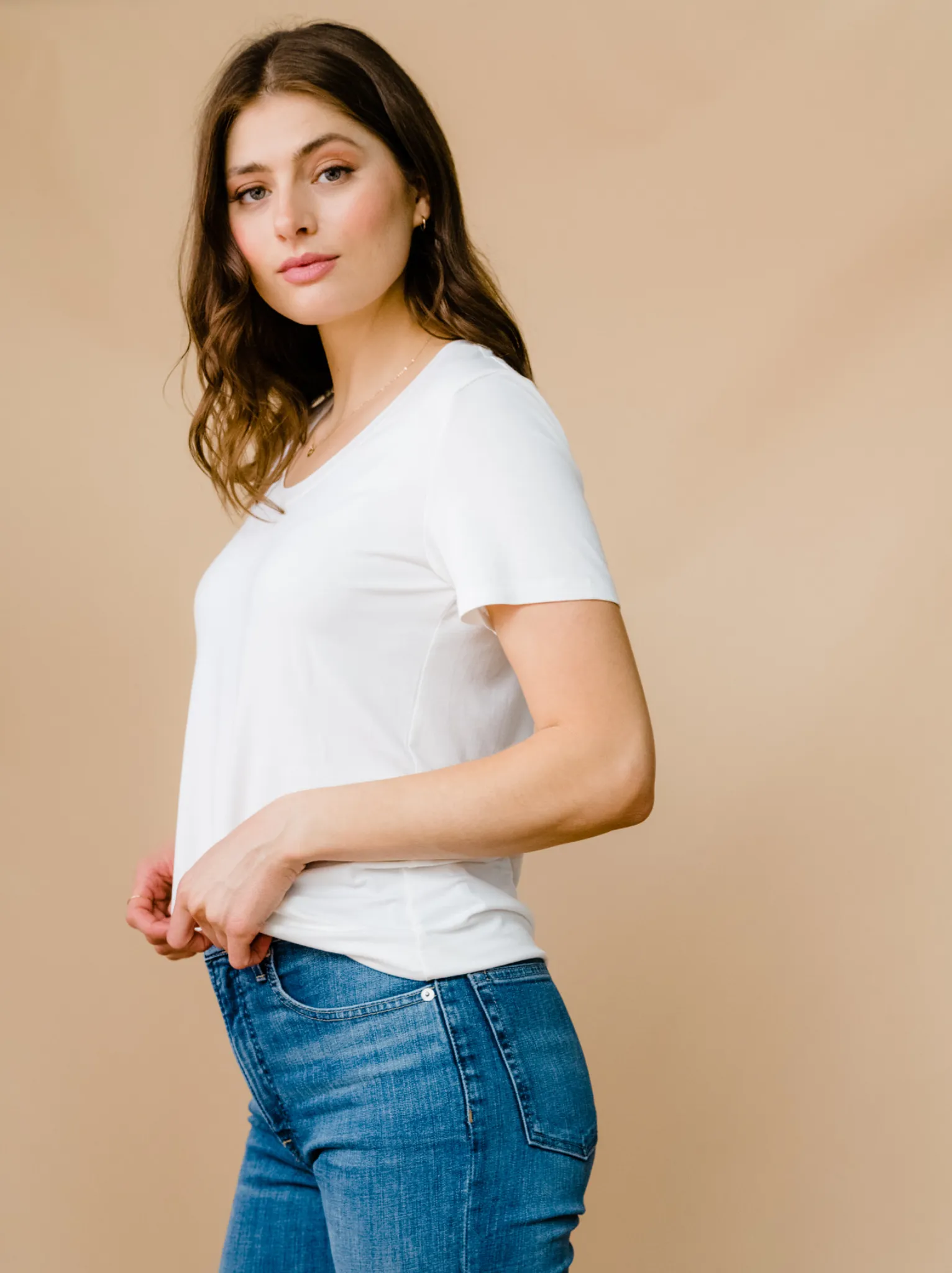 Mae Drapey Tee