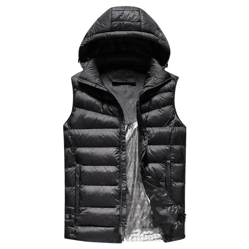 Men's Hooded Heated Gilet