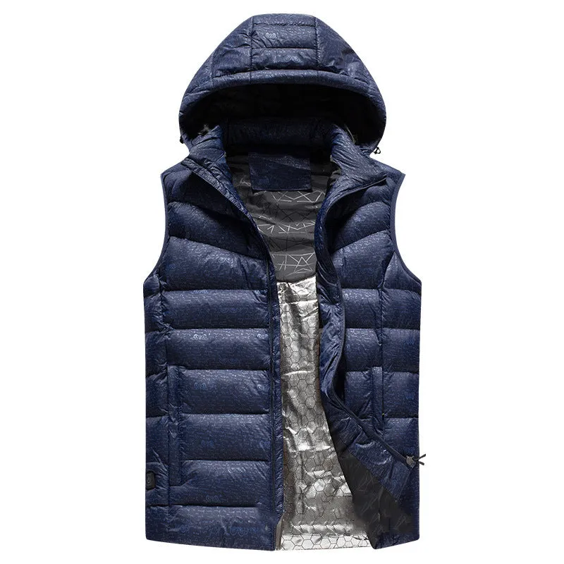 Men's Hooded Heated Gilet