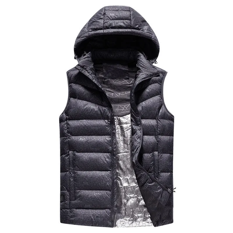 Men's Hooded Heated Gilet