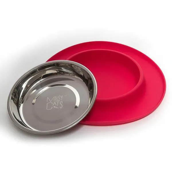 Messy Cats - Stainless Steel Cat Feeder