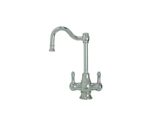 Mountain Plumbing MT1871-NL Francis Anthony Hot & Cold Water Faucet w/Traditional Double Curved Body & Curved Handles