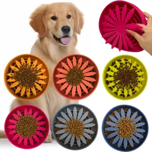 Multi-Functional Silicone Slow Feeder for Dogs - Anti-Choke, Easy Clean Design