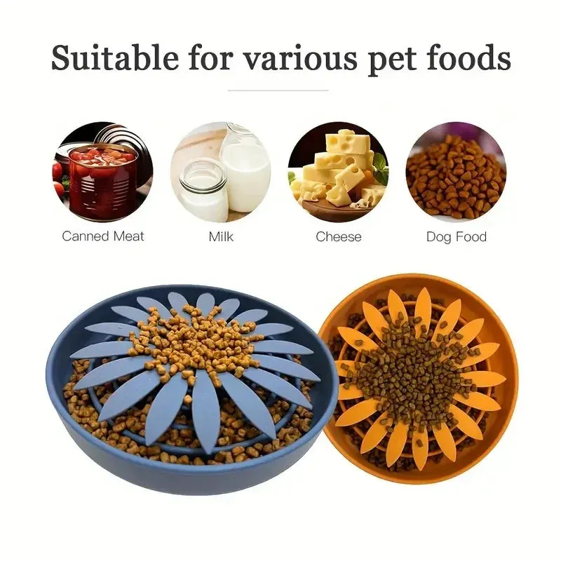 Multi-Functional Silicone Slow Feeder for Dogs - Anti-Choke, Easy Clean Design