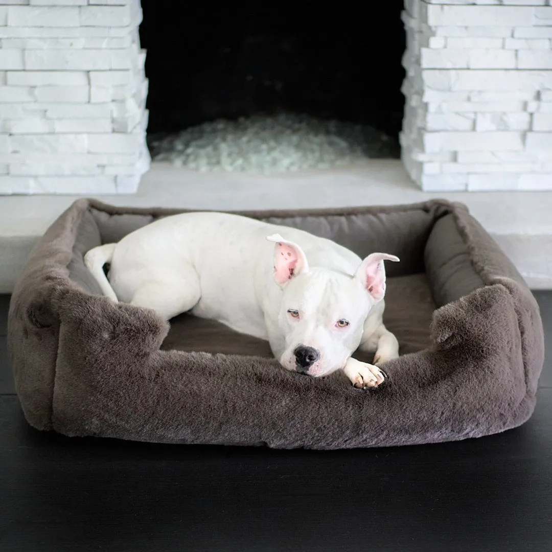 NEW: Ruby Puff® Ortho Lounger Companion-Pedic® Luxury Dog Bed