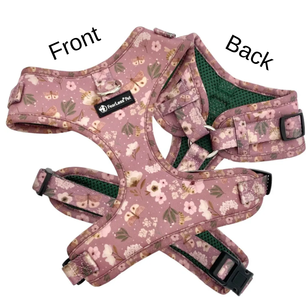 No Pull Neoprene Dog Harness - Bees