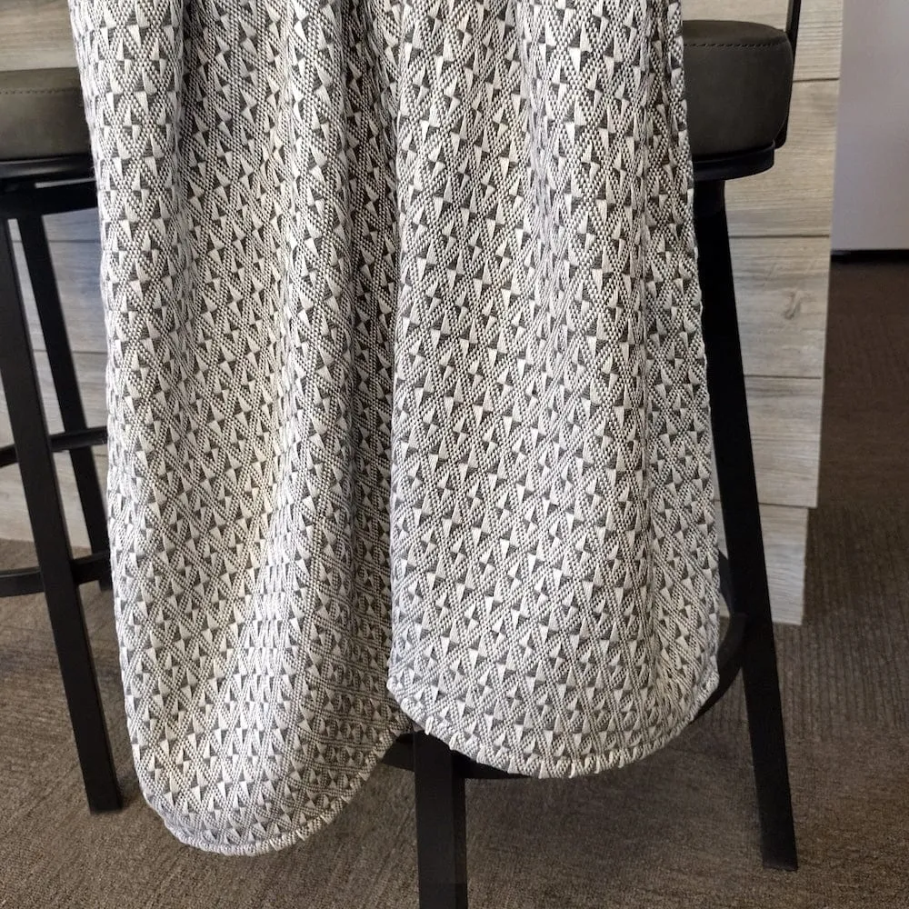 North Star Point Twill Alzheimer's Throw - Gray