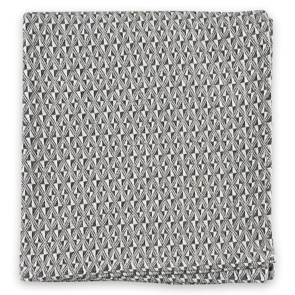 North Star Point Twill Alzheimer's Throw - Gray