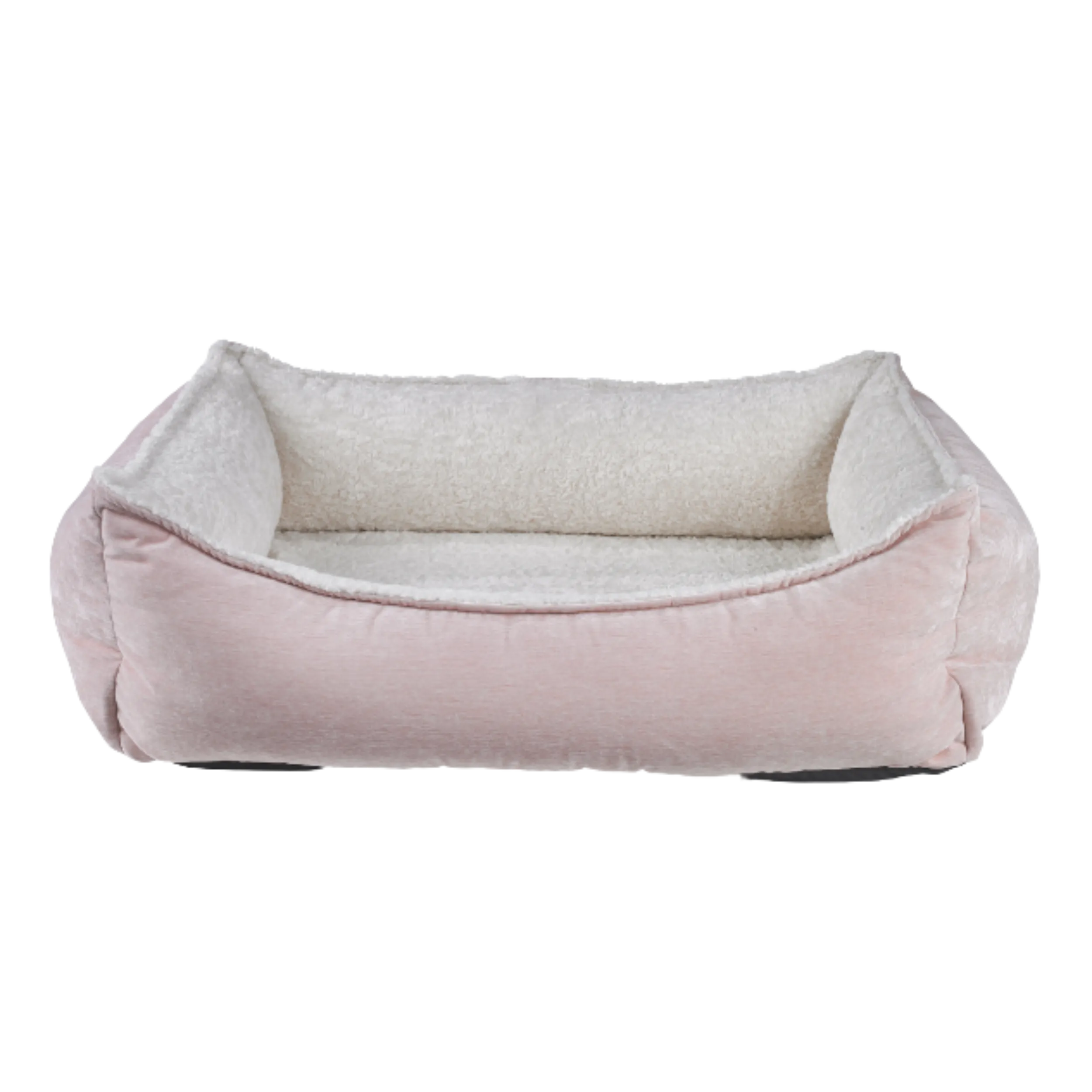 Oslo Bed | Blush Washed Microvelvet