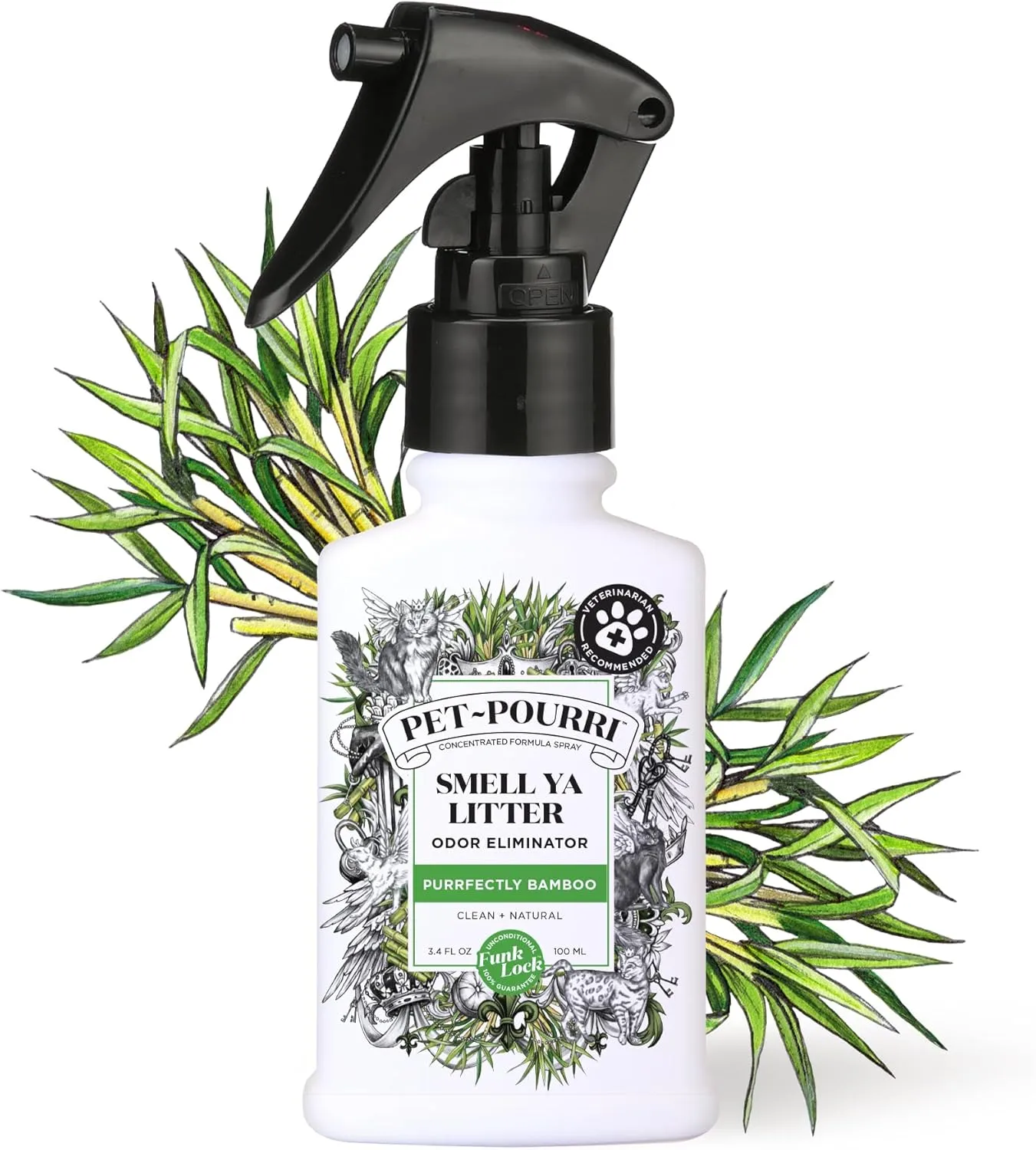 Pet-Pourri Smell Ya Litter Box Odor Freshener Spray - 3.4 oz.