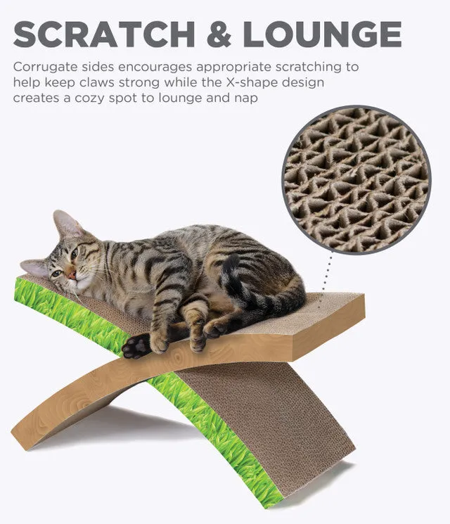 Petstages Easy Life Hammock Cat Scratcher (5.3" H x 21" L x 9.45" W)
