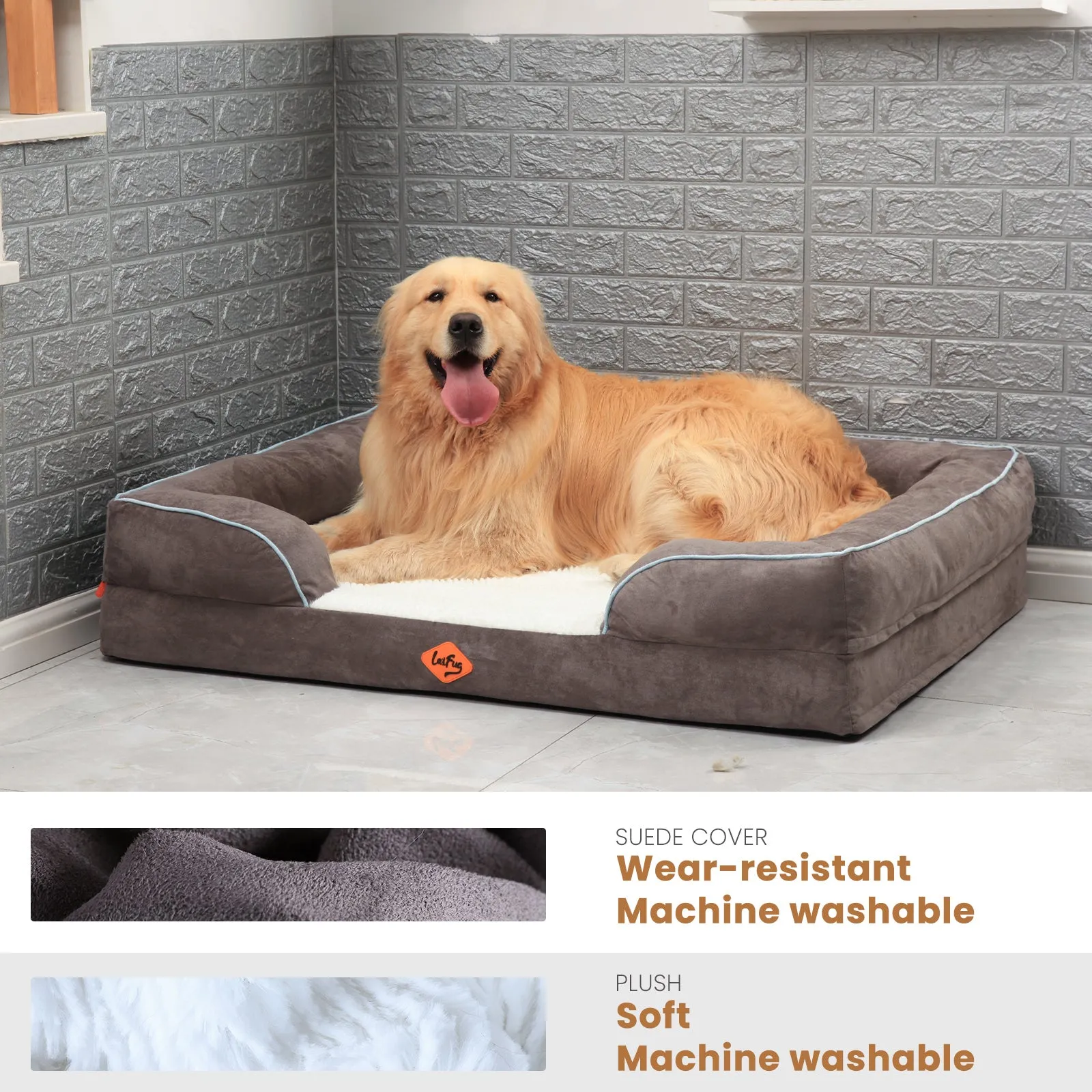 Premium Orthopedic Dog Sofa Bed
