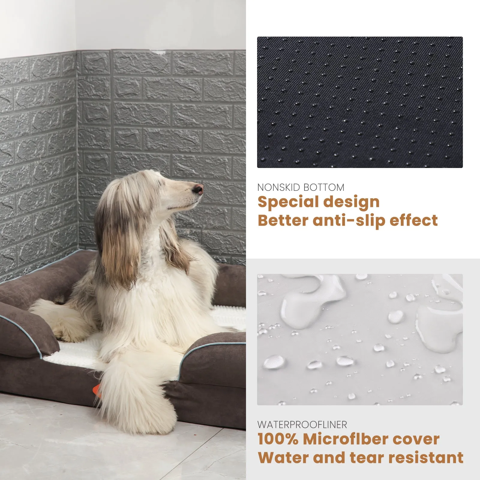 Premium Orthopedic Dog Sofa Bed