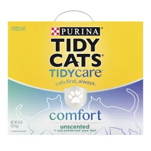 Purina Tidy Care Comfort Unscented Clumping Litter