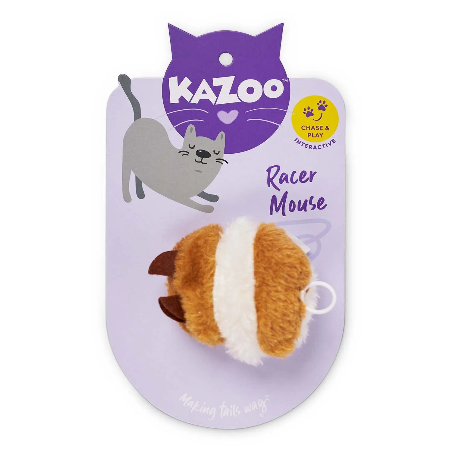 Racer Mouse Moving Cat Toy