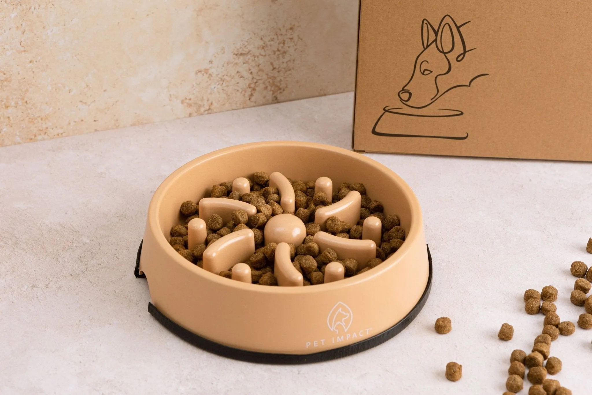 Slow Feeder Enrichment Bowl
