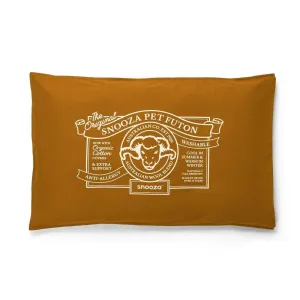 Snooza Cotton Canvas Pet Futon Caramel Dog Bed Original^^^
