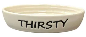 Spot Oval Thirsty Cat dish 6" - 1 count
