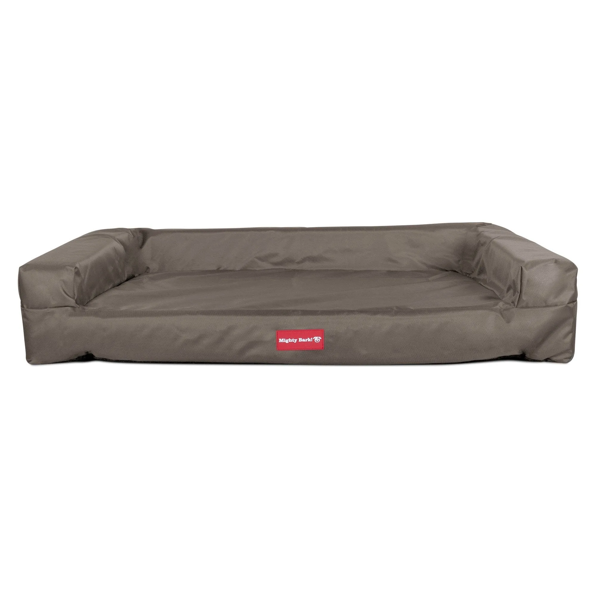 The Bench - Orthopedic Memory Foam Dog Bed - Waterproof Grey