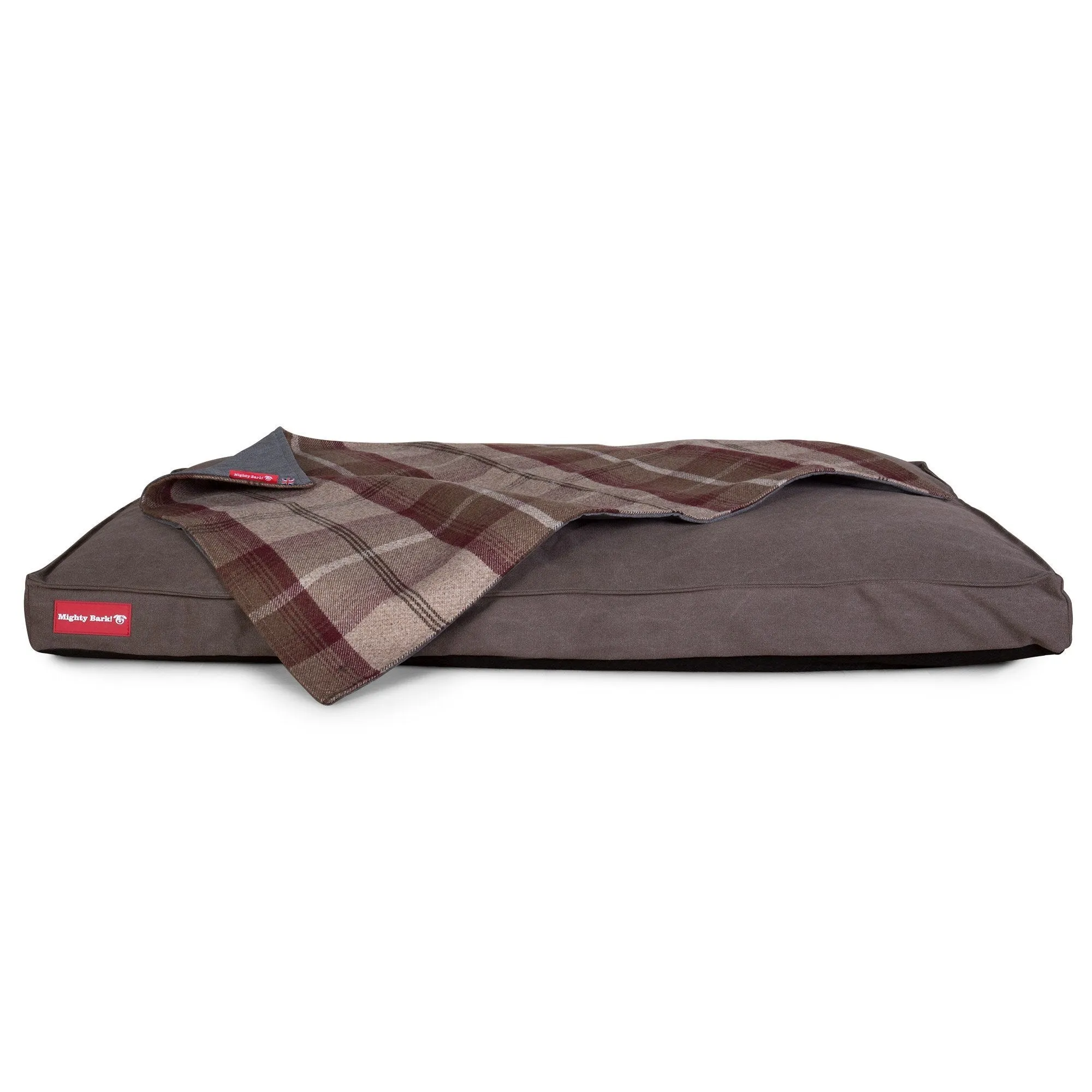 The Blanket - Fleece Pet Blanket For Dogs & Cats - Tartan Mulberry
