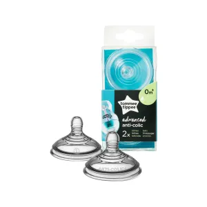 Tommee Tippee Closer To Nature Advanced Anti-Colic Teats 2 Pack